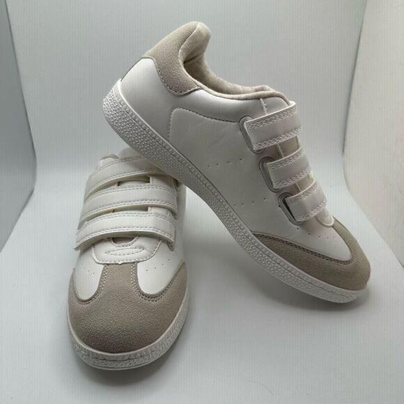 CUSHIONAIRE Women's Sneaker +Comfort Foam 6.5 WHITE/GRAY - Picture 6 of 7